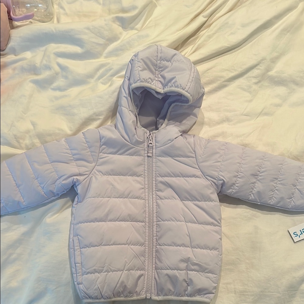 Light Purple Puffer Jacket